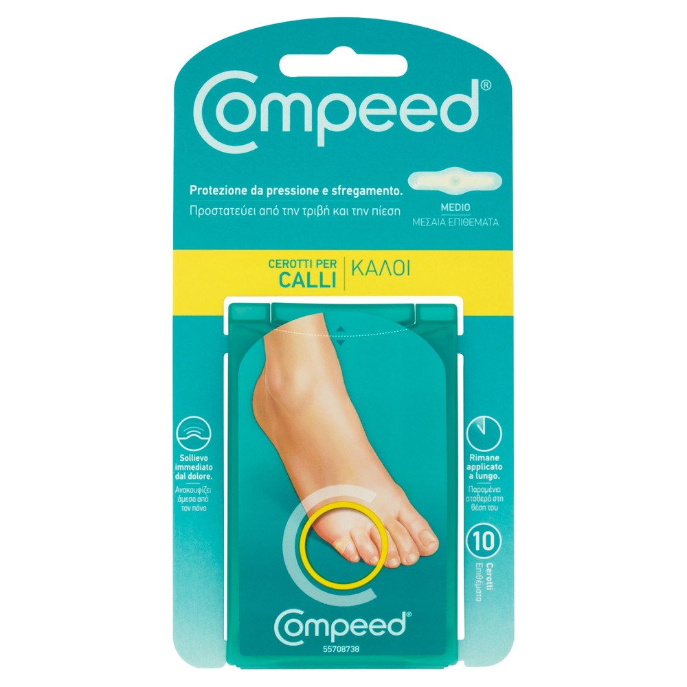 Compeed Cerotti per Calli Medio 10 pz
